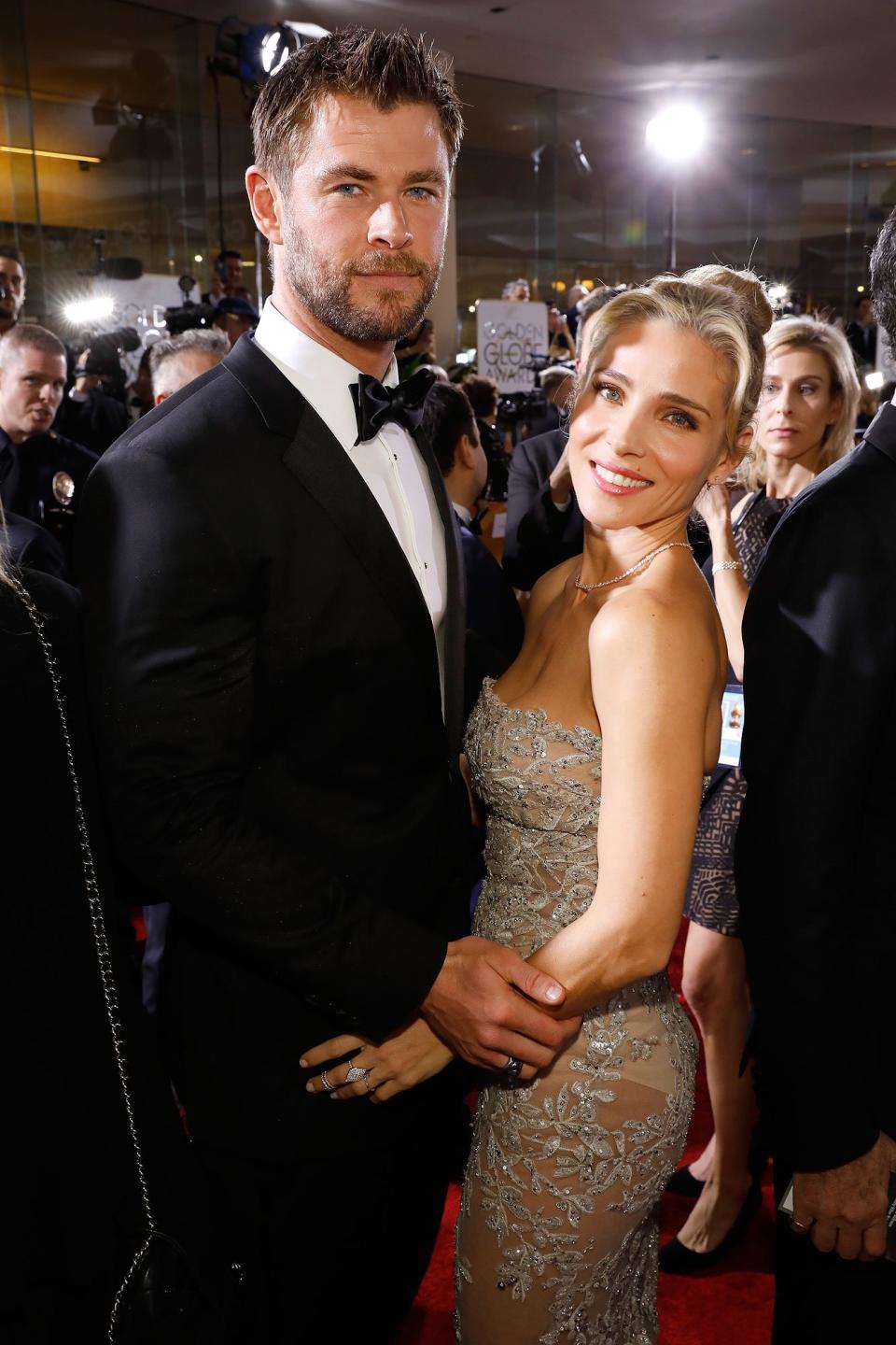 CHRIS HEMSWORTH & ELSA PATAKY