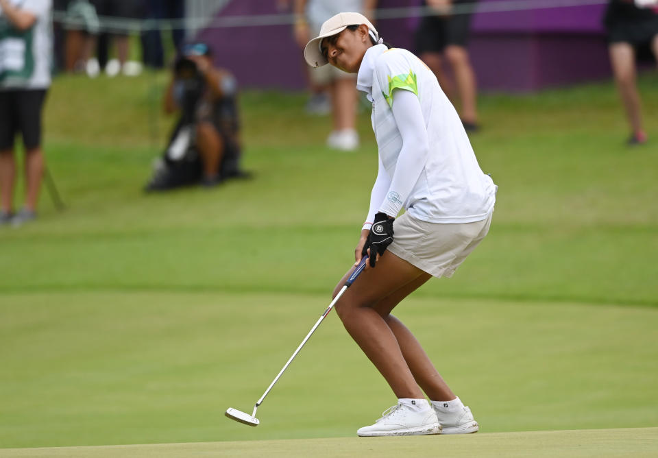 Tokyo 2020 Olympics - Golf - Aditi Ashok of India