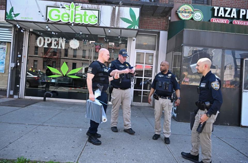 A Gelato employee told The Post on Sunday that he would “put a table outside and sell in the street” if the shop was raided. Gregory P. Mango