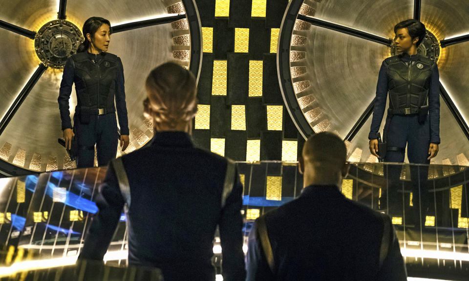 <p>This latest series has been an entertaining standalone for those not bound by <em>Trek</em> lore, though for some superfans of the franchise, its narrative trickery leaves a lot to be desired. Spock and the Enterprise beckon next season.<br>Photo: CBS Interactive </p>