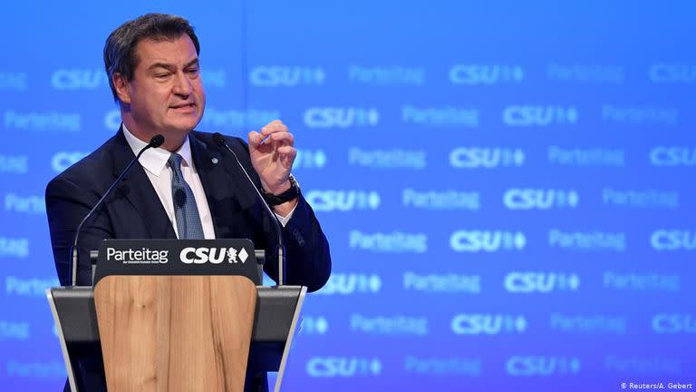 Por el momento, Markus S&#xf6;der, l&#xed;der del CSU de Baviera supera en los sondeos a Armin Laschet, representante del CDU, partido conservador al que pertenece Merkel