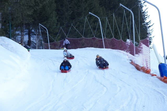 Courchevel sled run