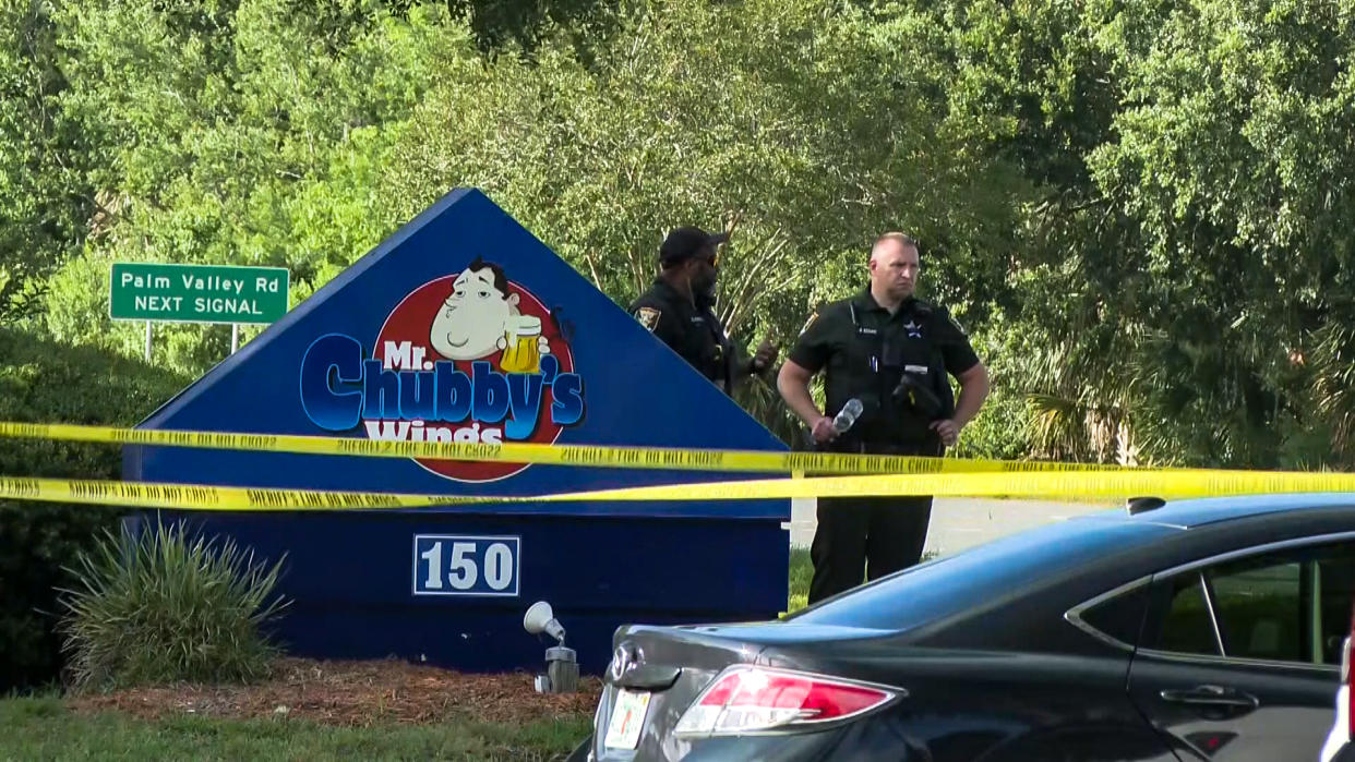 Madison Schemit and her mother Jacki Rogé were injured in an attack outside of Mr. Chubby's Wings in Ponte Vedra Beach, Fla. (WTLV)