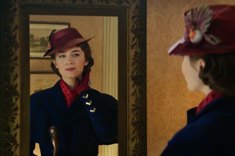 Emily Blunt as Mary Poppins.&nbsp; (Photo: Disney)
