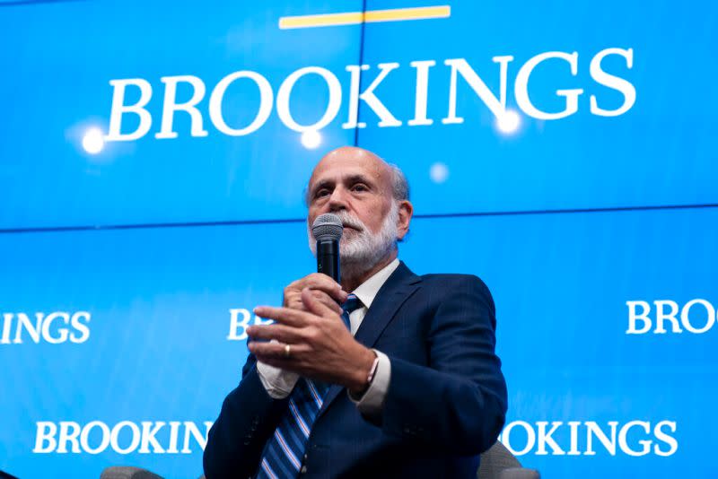 ▲美國聯準會前主席柏南奇（Ben S. Bernanke）獲得2022年諾貝爾經濟學獎，過去他也曾訪台參加論壇，與張忠謀、彭淮南等大咖進行對談。（圖／美聯社）