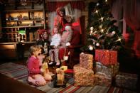 <p>Back in Lapland and Kakslauttanen offers fun for all the family. From husky or reindeer safari’s, ice fishing, skiing and the pièce de résistance, you can view Santa’s home and meet the man himself. <i>[Photo: Kakslauttanen Arctic Resort]</i></p>