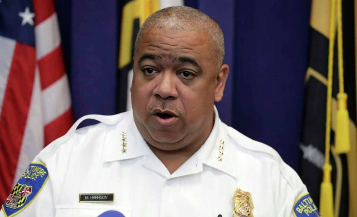 Baltimore Police Commissioner Michael Harrison speaks during a July 2019 news conference in Baltimore, Maryland. A hearing Thursday on the Baltimore Police Department’s progress toward reforming practices found unconstitutional included discussion of a recent report that found BPD officers are using less force, but there are still problems the department needs to address. (Photo: Julio Cortez/AP, File)