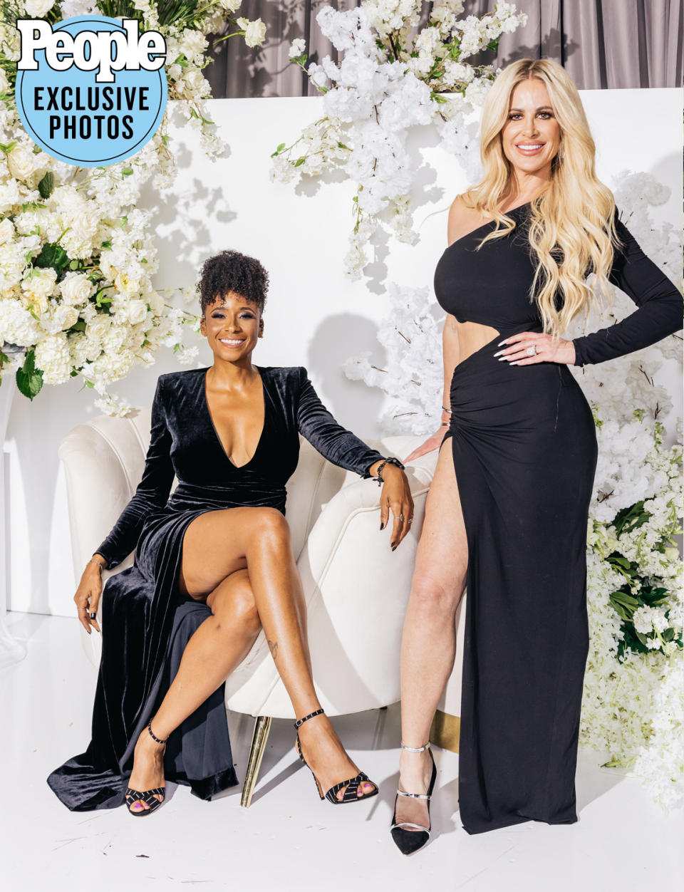 <p>Guests included past and present <em>Housewives, </em>like <a href="https://people.com/tag/kim-zolciak-biermann/" rel="nofollow noopener" target="_blank" data-ylk="slk:Kim Zolciak-Biermann;elm:context_link;itc:0;sec:content-canvas" class="link ">Kim Zolciak-Biermann</a> (right, with pal Miko Grimes). </p>