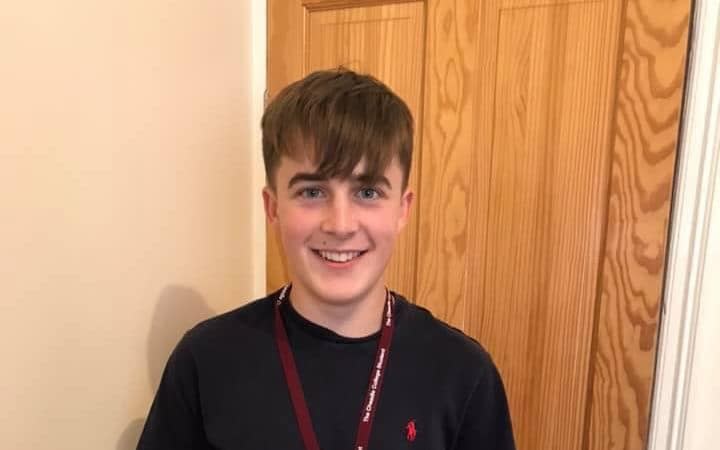 Luke Taylor, 16, had been allowed to host a group of 20 friends to mark his 17th birthday - Cavendish Press (Manchester) Ltd