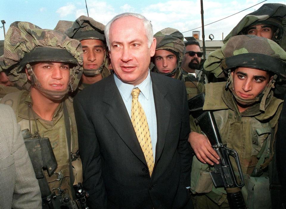 As Prime Minister of Israel in 1998, Benjamin Netanyahu promised to keep troops in southern Lebanon "whatever the costs."