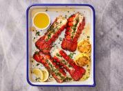 <p>Lobster is one of those seafoods that no one really cooks with <em>often, </em>but when you do, it's definitely for something special. Whether you want lobster rolls in the summer or a hefty <a href="https://www.delish.com/cooking/a21874383/how-to-cook-lobster-tails/" rel="nofollow noopener" target="_blank" data-ylk="slk:lobster tail;elm:context_link;itc:0;sec:content-canvas" class="link ">lobster tail</a> for an important dinner, these lobster recipes will come in clutch. Like what you see? Check out our other <a href="http://www.delish.com/cooking/nutrition/g928/healthy-seafood-recipes-myplate/" rel="nofollow noopener" target="_blank" data-ylk="slk:healthy fish and seafood recipes;elm:context_link;itc:0;sec:content-canvas" class="link ">healthy fish and seafood recipes</a>.</p>