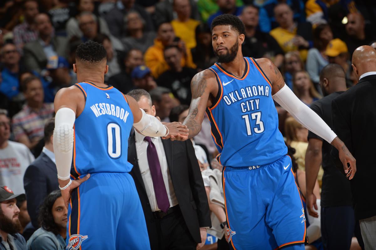 ON THIS DAY: Russell Westbrook, Paul George play last Thunder home