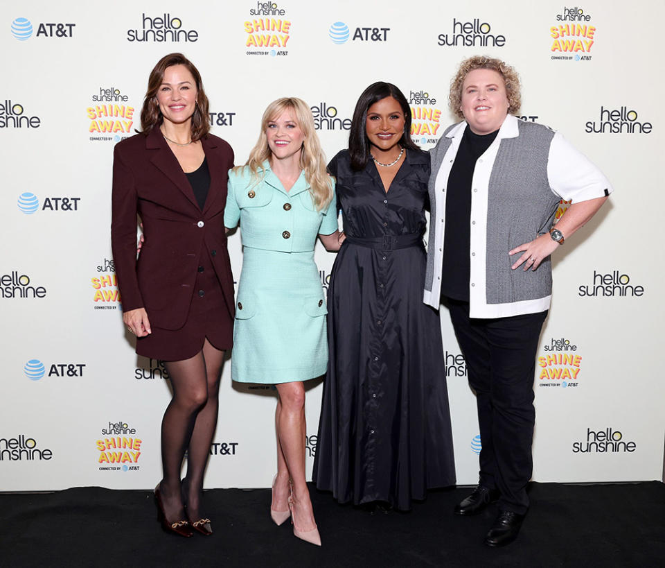 Jennifer Garner, Reese Witherspoon, Mindy Kaling and Fortune Feimster