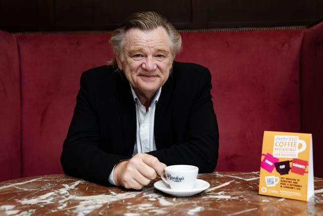 Brendan Gleeson launches Bewley’s Big Coffee Morning