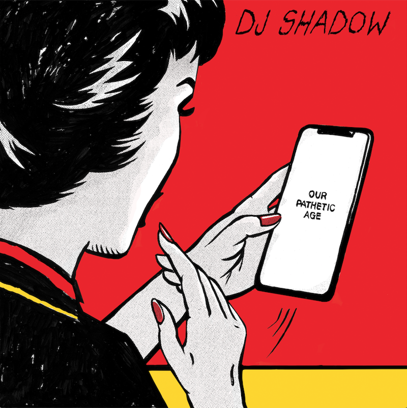 dj shadow our pathetic age album artwork DJ Shadow announces new album Our Pathetic Age, featuring Run the Jewels, Nas, De La Soul, and more