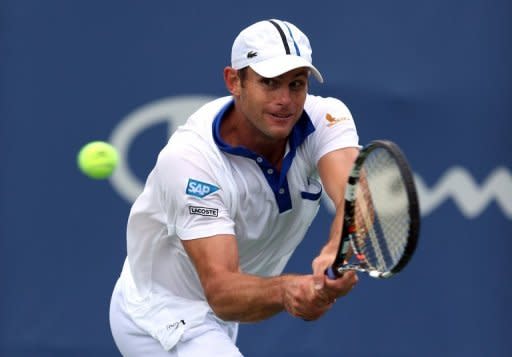 Andy Roddick at the Winston-Salem Open in North Carolina on August 22. "The research at the US Open (showed) we were down at 13 percent of revenue (that) went back to the players," Roddick said