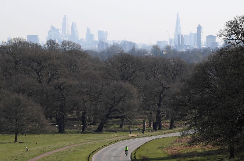 FILE PHOTO: The spread of the coronavirus disease (COVID-19) in London