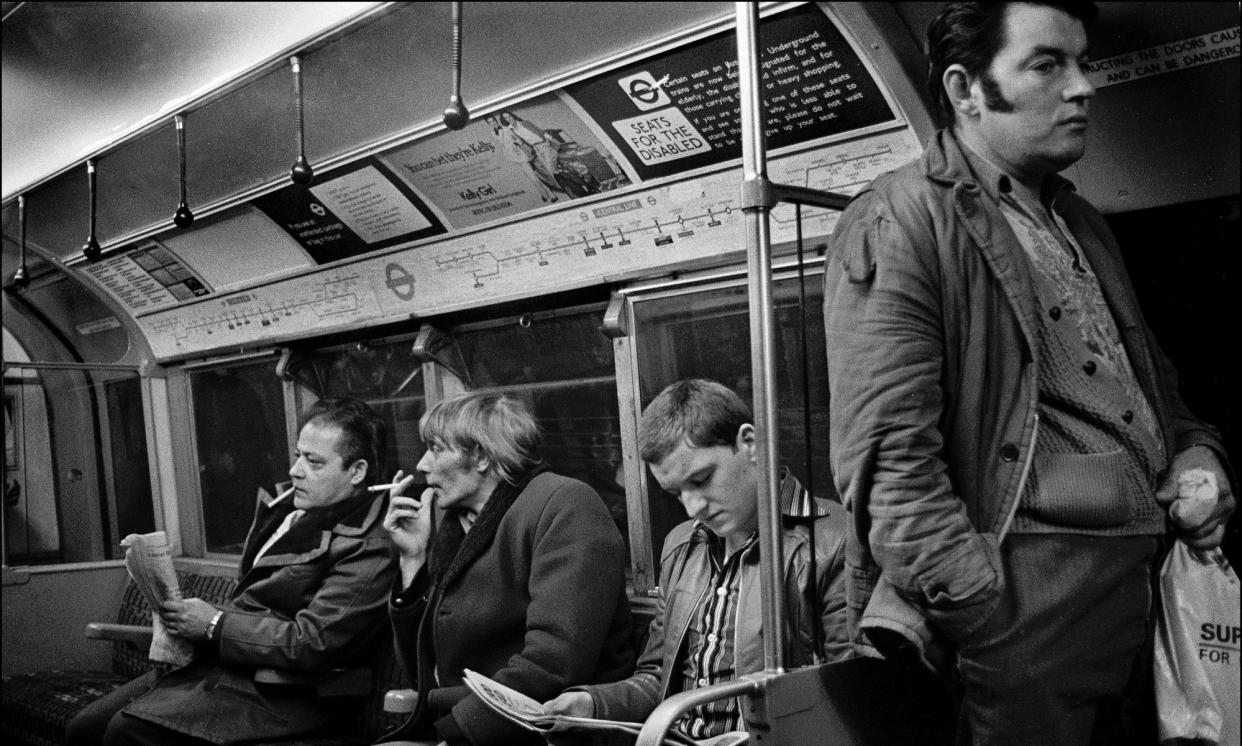 <span>Smoking was allowed on the London Underground until 1987.</span><span>Photograph: Barry Lewis/Corbis/Getty Images</span>