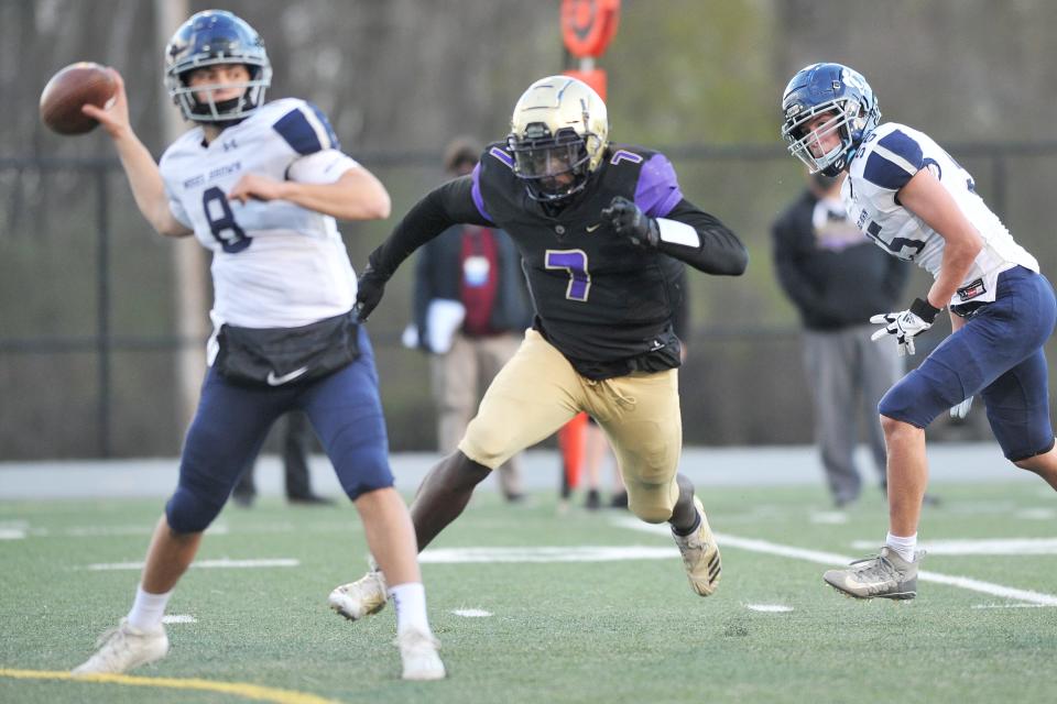 It was just another season of terrific play from St. Raphael's Moses Meus, who earned his second straight selection as a Providence Journal First-Team All-Stater.