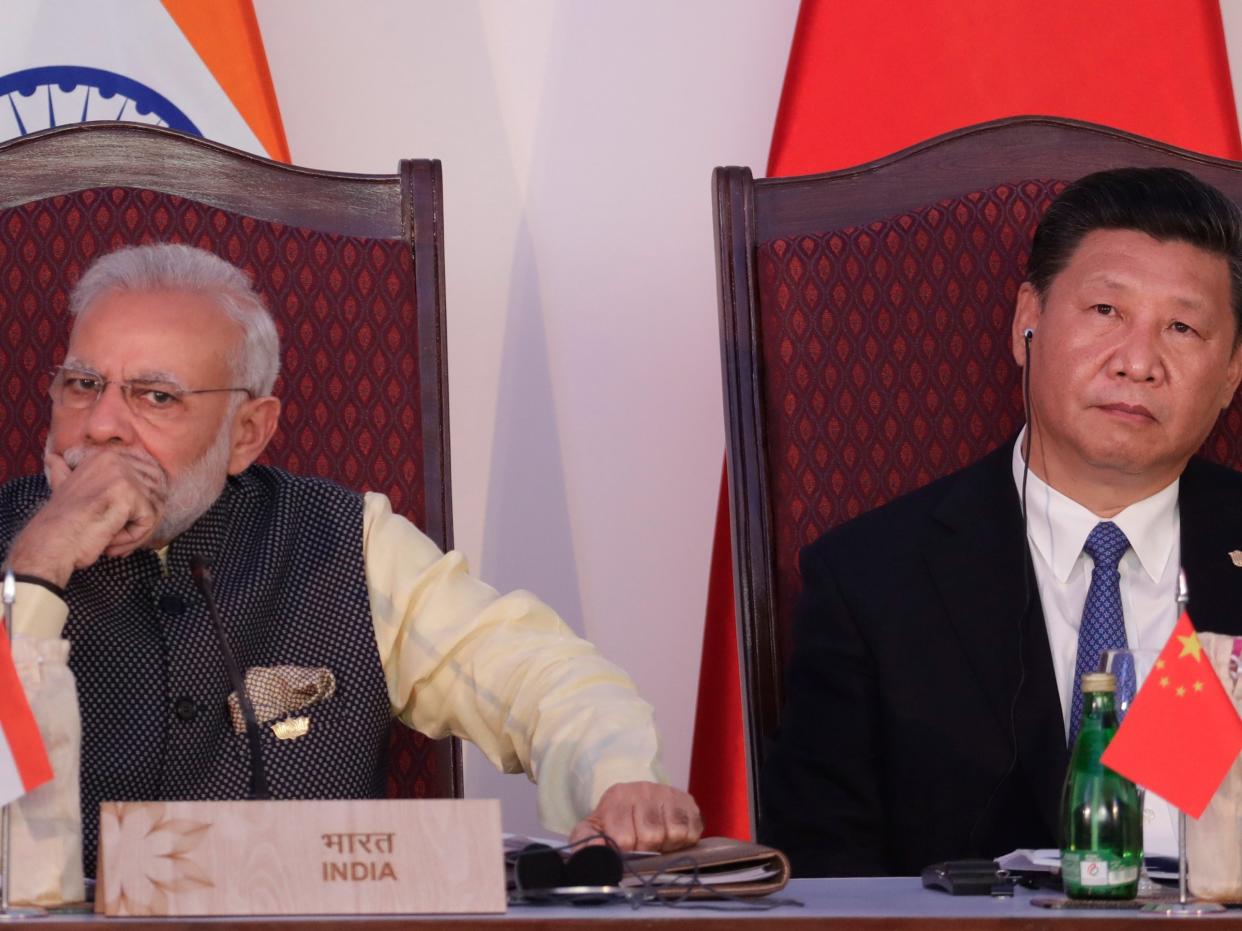 Narendra Modi and Xi Jinping