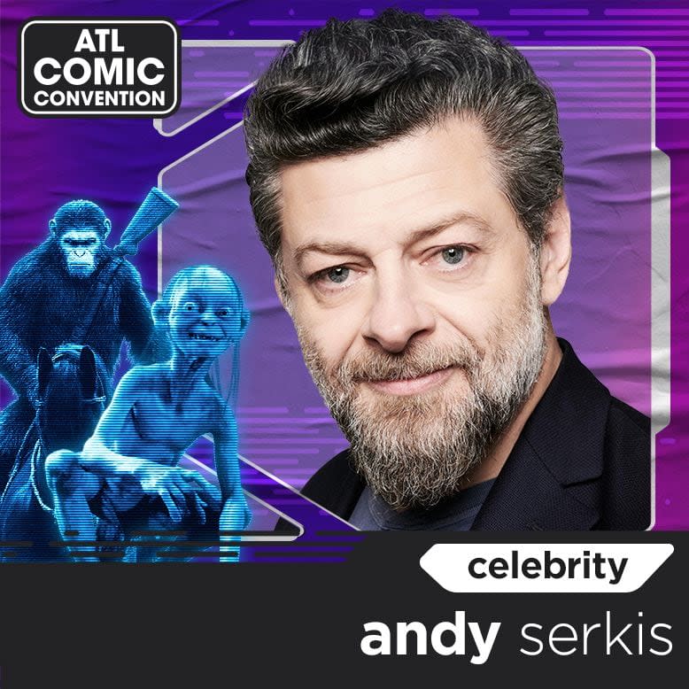 

Andy Serkis is an English actor and filmmaker best known for his motion-capture roles of Gollum in The Lord of the Rings film trilogy (2001–2003) and The Hobbit: An Unexpected Journey (2012), King Kong in the eponymous 2005 film, Caesar in the Planet of the Apes reboot trilogy (2011–2017), Captain Haddock / Sir Francis Haddock in Steven Spielberg’s The Adventures of Tintin (2011), Baloo in his self-directed film Mowgli: Legend of the Jungle (2018) and Supreme Leader Snoke in the Star Wars sequel trilogy films The Force Awakens (2015) and The Last Jedi (2017), also portraying Kino Loy in the Star Wars Disney+ series Andor (2022).

Serkis’s film work in motion capture has been critically acclaimed. He has received an Empire Award and two Saturn Awards for his motion-capture acting. He earned a Golden Globe nomination for his portrayal of serial killer Ian Brady in the British television film Longford (2006) and was nominated for a BAFTA for his portrayal of new wave and punk rock musician Ian Dury in the biopic Sex & Drugs & Rock & Roll (2010). In 2020, Serkis received the BAFTA Award for Outstanding British Contribution To Cinema.  In 2021, he won a Daytime Emmy Award for the series The Letter for the King (2020).

Serkis portrayed Ulysses Klaue in the Marvel Cinematic Universe (MCU) films Avengers: Age of Ultron (2015) and Black Panther (2018), as well as the Disney+ series What If…? (2021). He has played Alfred Pennyworth in The Batman (2022). Serkis has his own production company and motion capture workshop, The Imaginarium in London, which he used for Mowgli: Legend of the Jungle. He made his directorial debut with Imaginarium’s 2017 film Breathe. He directed Venom: Let There Be Carnage (2021), which is set in Sony’s Spider-Man Universe (SSU).

