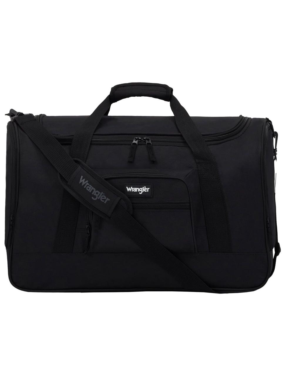 <p><a href="https://clicks.trx-hub.com/xid/hearstcorp_9eb67_mnh?q=https%3A%2F%2Fwww.walmart.com%2Fip%2FWrangler-20in-Multi-Pocket-Sport-Duffel-Black%2F1886148225&p=https%3A%2F%2F&utmSource=yahoo-us&utmCampaign=766&utmMedium=syn" rel="nofollow noopener" target="_blank" data-ylk="slk:Shop Now;elm:context_link;itc:0;sec:content-canvas" class="link ">Shop Now</a></p><p>Multi-Pocket Sport Duffel Bag</p><p>walmart.com</p><p>$22.24</p><span class="copyright">Walmart</span>