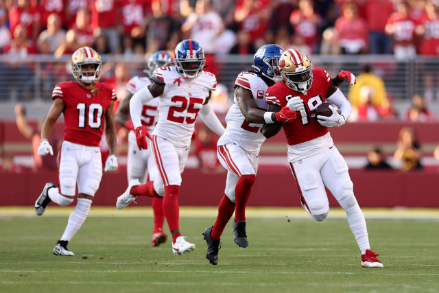 Watch: 49ers' Brock Purdy hits Deebo Samuel for 27-yard dagger TD vs. Giants