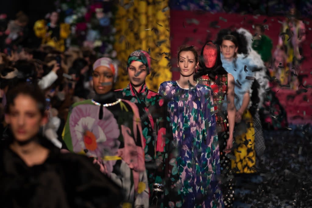 Richard Quinn will be staging a catwalk show at London Fashion Week (Aaron Chown/PA) (PA Archive)