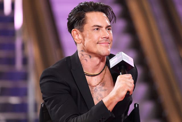 <p>Chelsea Guglielmino/Bravo via Getty</p> Tom Sandoval at BravoCon 2023 from Caesars Forum in Las Vegas, NV on Friday, November 3, 2023