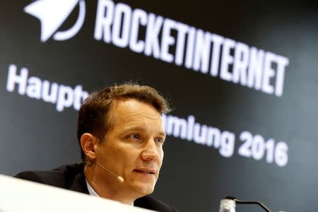 Oliver Samwer, CEO of Rocket Internet, attends the Annual General Meeting of Rocket Internet SE in Berlin, Germany, June 9, 2016. REUTERS/Axel Schmidt