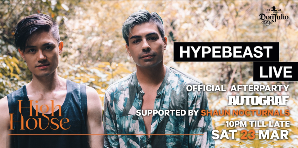 HighHouse Singapore presents Hypebeast Live event. (PHOTO: HighHouse Singapore)