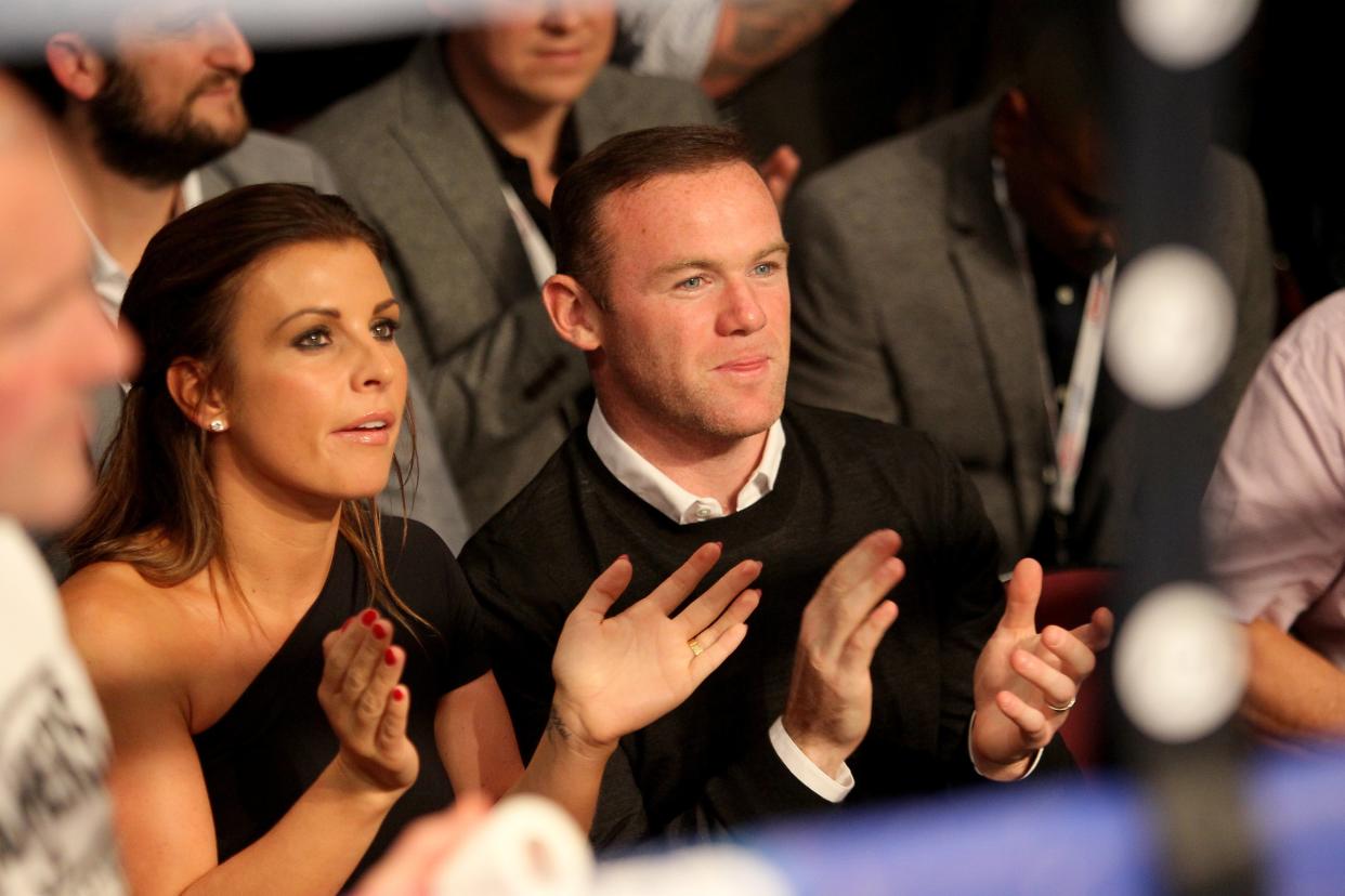 Coleen and Wayne Rooney (PA Wire)