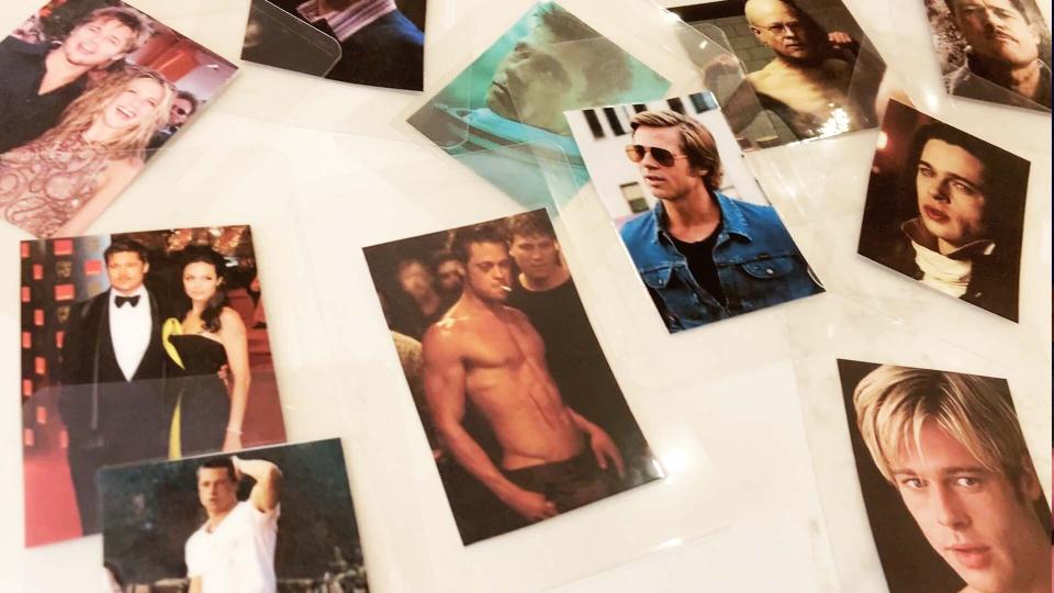 Sum up your 2020 feelings with a Brad Pitt photo to complete your "pits party."