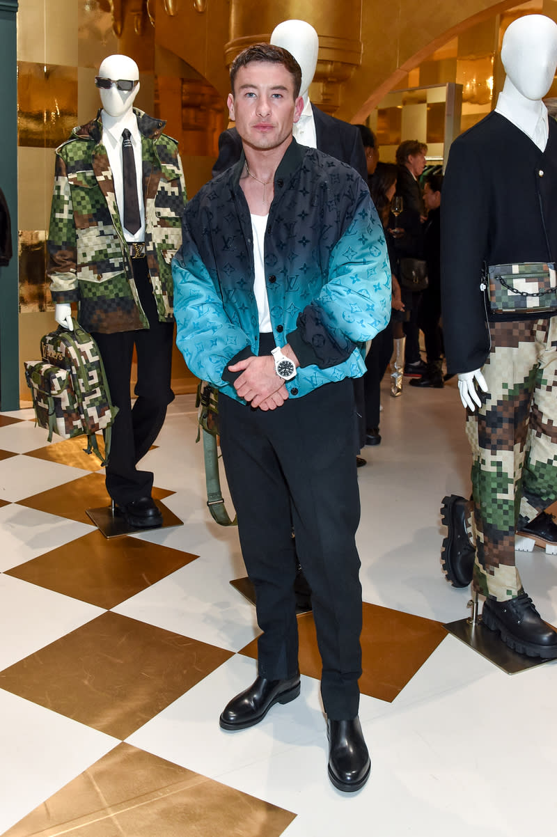 Barry Keoghan at the Louis Vuitton West Hollywood Pop-Up held on January 3, 2024 in West Hollywood, California.