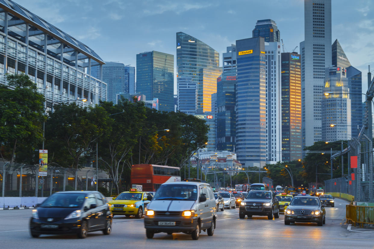 Singaporeans need S$99,999 just for the right to buy a car. (PHOTO: Mikel Bilbao/VW PICS/Universal Images Group via Getty Images)