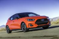 <p>While we wouldn't recommend using a stiff, track-minded <a href="https://www.roadandtrack.com/new-cars/future-cars/a18196227/2019-hyundai-veloster-n-sound/" rel="nofollow noopener" target="_blank" data-ylk="slk:Veloster N;elm:context_link;itc:0;sec:content-canvas" class="link ">Veloster N</a> for city driving, the mid-range <a href="https://www.roadandtrack.com/car-shows/detroit-auto-show/a14823675/2019-hyundai-veloster-reveal-specs-photos/" rel="nofollow noopener" target="_blank" data-ylk="slk:R-Spec;elm:context_link;itc:0;sec:content-canvas" class="link ">R-Spec</a> is a delightful compromise. It's fun to drive, and looks unlike anything else on the road. If you want to stand out (what city dweller doesn't?) than this is the car to have. <a href="https://www.ebay.com/itm/2019-Hyundai-Veloster-Turbo/193242963840?hash=item2cfe2d9f80:g:iEAAAOSwqUldzZbc" rel="nofollow noopener" target="_blank" data-ylk="slk:Here's one;elm:context_link;itc:0;sec:content-canvas" class="link ">Here's one</a> for sale right now on eBay. </p>