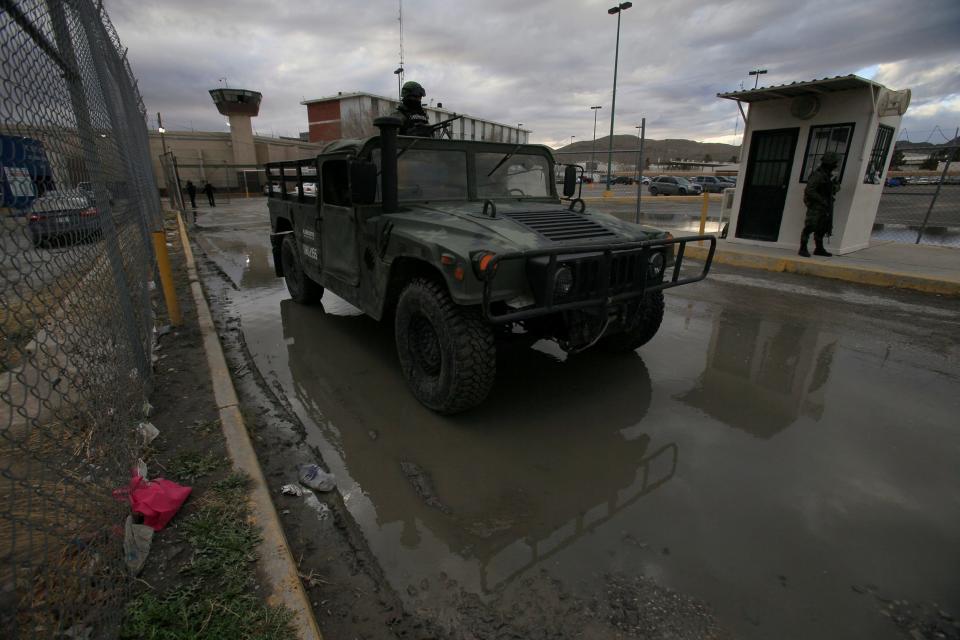 The Mexican military takes control of a prison in Juárez a day after 25 inmates escaped on New Year’s Day. Ten prison guards and seven inmates were killed during the escape and riot.