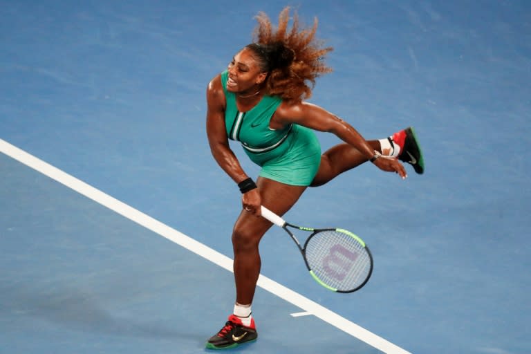 Serena Williams in on her first return to Melbourne Park since lifting the trophy in 2017 while pregnant