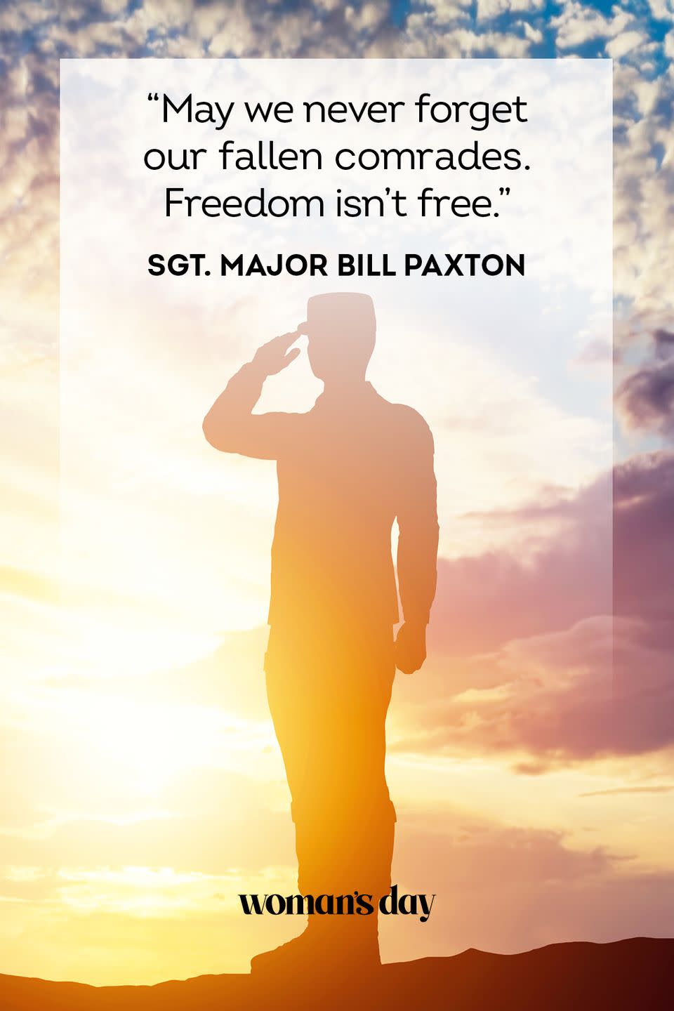 31) Sgt. Major Bill Paxton