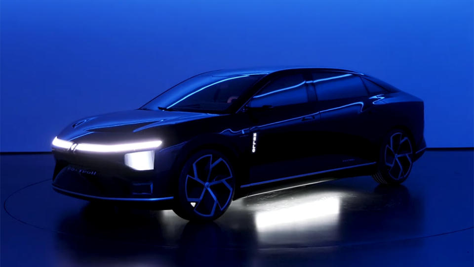 The Foxtron Model E’s smart surfaces at work - Credit: Pininfarina/YouTube