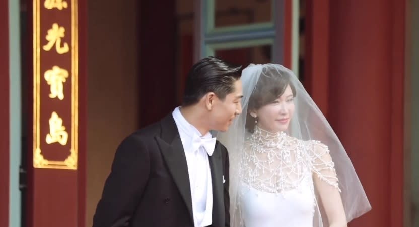 林志玲2019年與Akira結婚。（圖／翻攝自林志玲IG）