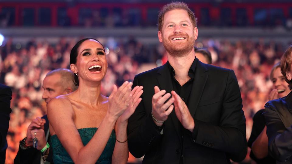 Prince Harry and Meghan Markle at the Invictus Games