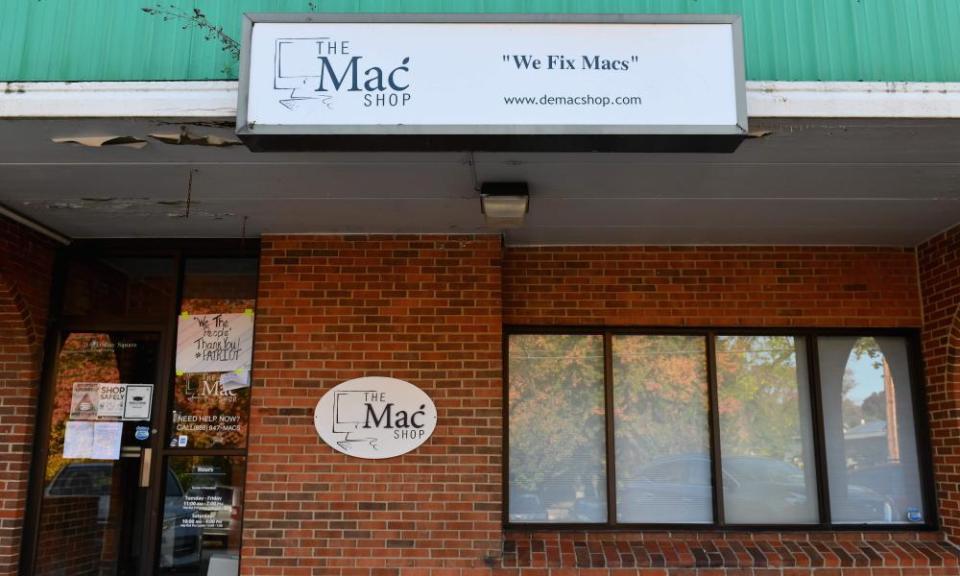 The Mac Shop in Wilmington, Delaware.