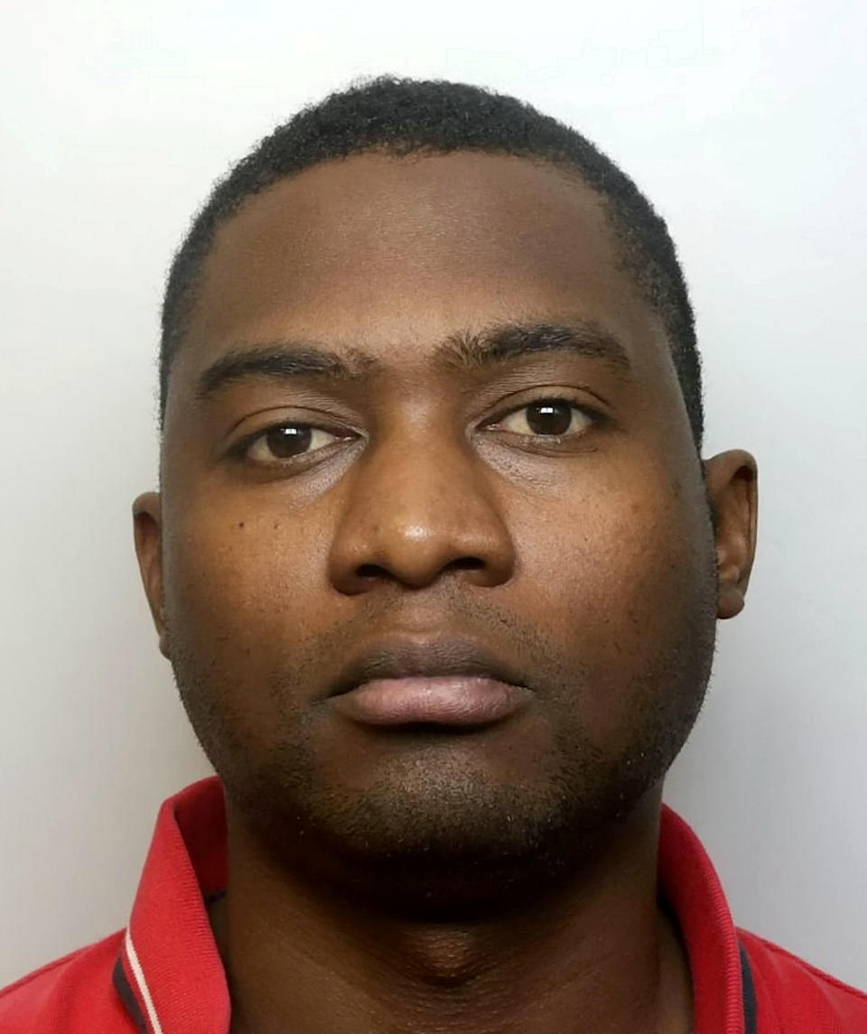 Joshua Banana was jailed for 10 years and nine months after being convicted of rape (Picture: SWNS)