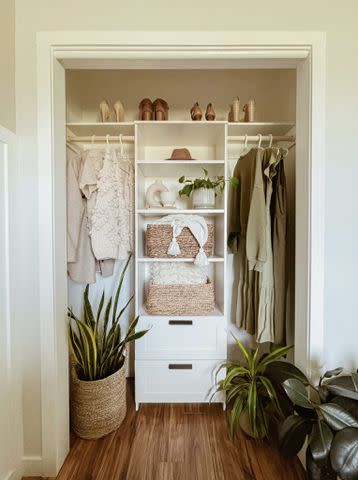 Built In Ikea Kallax Closet Storage {Budget Friendly Hack}, Thrifty Decor  Chick