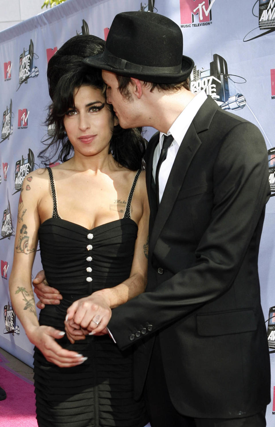 Amy Winehouse, Blake Fielder-Civil (Kevork Djansezian / AP)