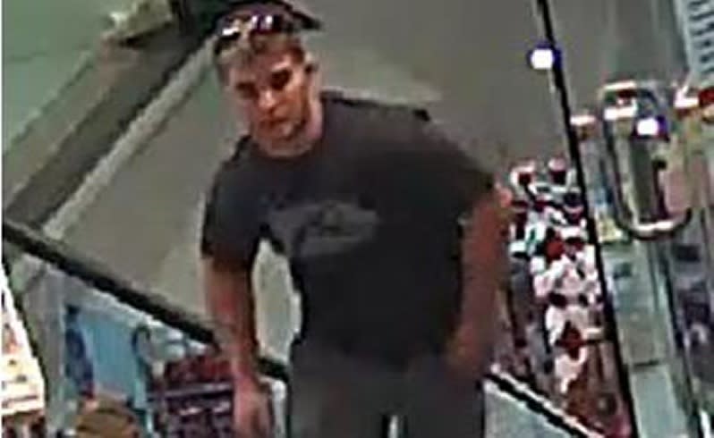 Police are seeking information from anyone who can identify this man.