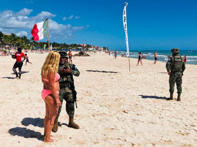 Cancun attack: Five killed as gunmen open fire at bar in Mexico tourist hotspot