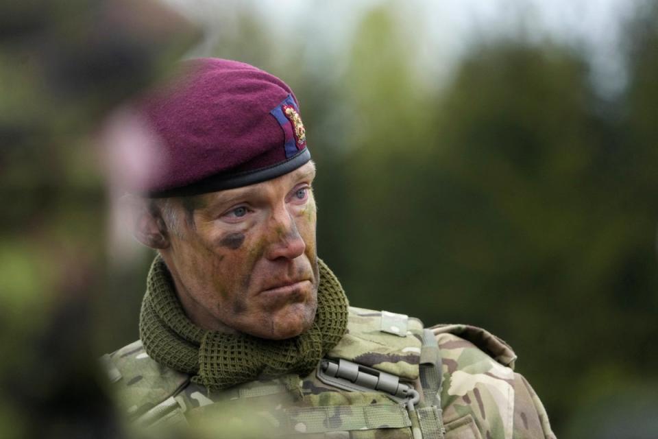 British army 16 Air Assault brigade commander Mark Berry (Reuters)