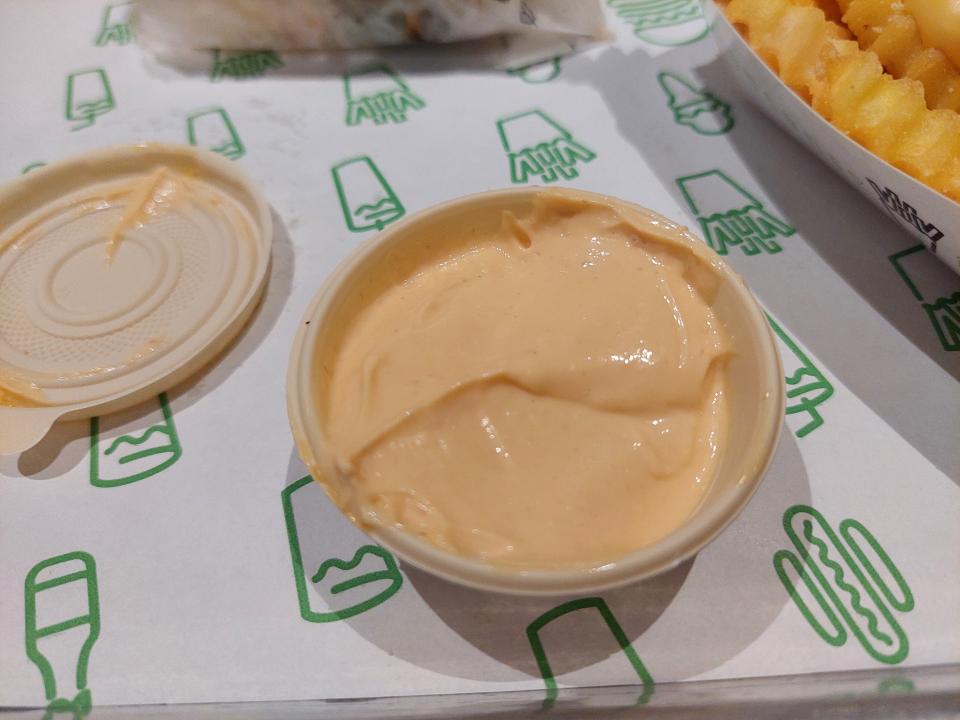 A pot of Shack Sauce from Shake Shack